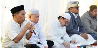 Wakil Bupati H. Said Idrus bersilaturahmi dengan m asyarakat Tatah Layap di hari kelima safari Ramadhan 1447 H