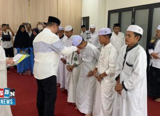 Bersama anak panti, Kejari Barito Kuala gelar pengajian dan buka puasa ramadhan