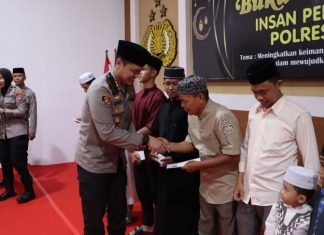 Polres Batola gelar Nuzulul Quran bareng pers dan anak yatim