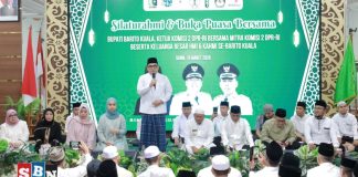 Buka puasa bersama Batola, ada bantuan dan janji program