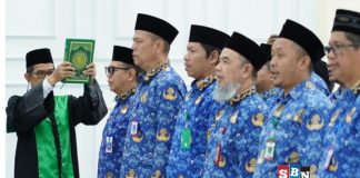 177 pejabat dilantik, diminta jadi agen perubahan birokrasi