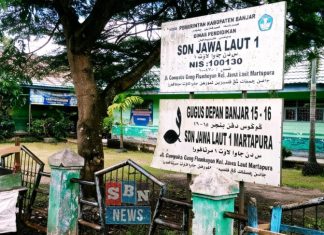 Lantai ambles, SDN Jawa Laut 1 butuh perbaikan mendesak