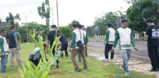 Sekretariat DPRD Barito Kuala galakkan kebersihan dan penghijauan