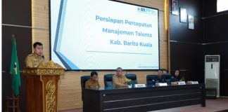 Wabup Barito Kuala resmi luncurkan persiapan sistem manajemen talenta ASN