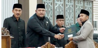 Rapat Paripurna DPRD Banjar setujui tiga raperda strategis