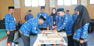 107 kepala sekolah Barito Kuala resmi dilantik