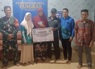 BLT-DD Desa Tangkas cair, 6 KPM terima Rp 1,2 juta