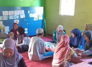 Posyandu ILP Gunung Ulin berjalan antusias