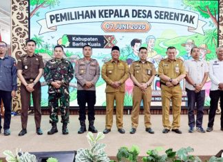 Pilkades Barito Kuala dimulai, coblos 7 Juni