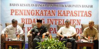 Bakesbangpol Banjar latih intelijen dan kewaspadaan dini cegah konflik