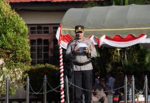 Polres Batola gelar apel pergeseran pasukan pengamanan Pilkades Serentak 2026