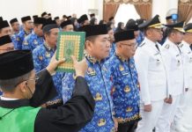 Wabup Banjar lantik 64 ASN, tekankan semangat melayani masyarakat
