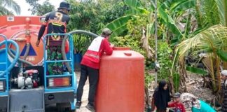 Bantu warga kekurangan air, BPBD Banjar turunkan armada ke Beruntung Baru