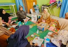 Cegah risiko kehamilan, Desa Gunung Ulin melaksanakan kelas edukasi ibu hamil