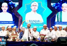 Semarak religius warnai Peringatan Hari Jadi ke-76 Kabupaten Banjar, lantunan shalawat menggema