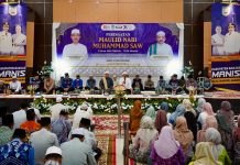 Semarak Maulid di Martapura: Bupati ingatkan bijak bermedsos, cegah karhutla dan kekeringan