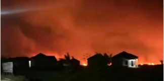 Karhutla merambat ke dekat pemukiman, tim gabungan cegah api masuk rumah
