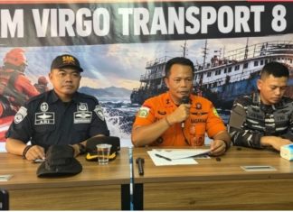 Operasi SAR KM Virgo Transport 8: 103 korban dievakuasi, pencarian masih berlangsung