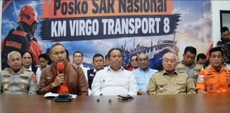 Update SAR KM Virgo Transport 8: 114 ditemukan, 129 masih dicari