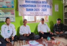 Desa Paku Alam bentuk tim penyusun RPJM Desa 2026–2034, Aspirasi masyarakat jadi kunci utama