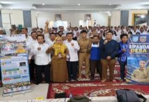 Pambakal Hasan Asyari, ikut rakor, Sinergi Banjar hadir bantu penanggulangan kemiskinan lebih tepat sasaran