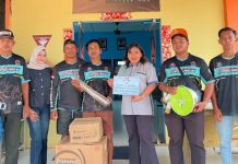 Enam kelompok relawan di Batola terima bantuan pompa pemadam dari PT Putra Bangun Bersama