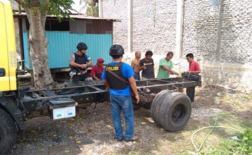 “Patroli Blue Light” Polsek Martapura Barat, Meminimalisir Gangguan Kamtibmas
