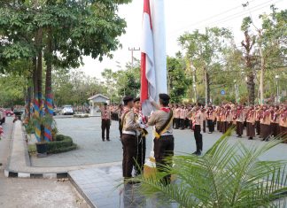 Kwarcab Gerakan Pramuka Kabupaten Banjar, lantik Ranting Pramuka Gambut dan Martapura Barat
