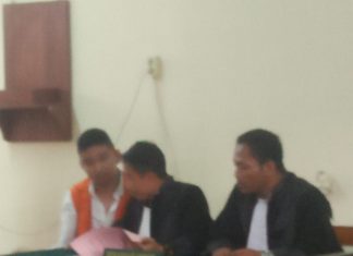 Pelaku penganiyaan boss event organizer, dituntut 9 bulan penjara.