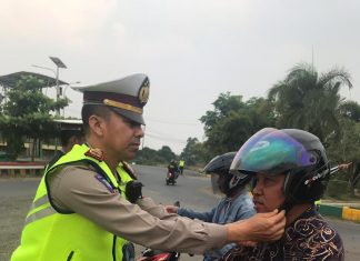 Stop pelanggaran, stop kecelakaan, keselamatan untuk kita ‘Barataan’