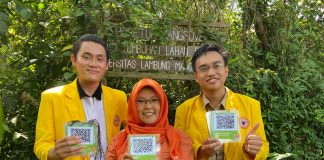 Permudah identifikasi jenis tumbuhan lahan basah, SBI pasang sistem barcode di Arboretum Pulau Curiak Batola