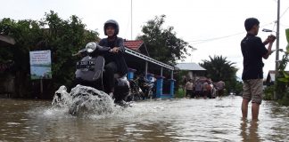 Akibat tingginya intensitas air hujan, sejumlah desa di Kabupaten Banjar tergenang air LOKASI JINGAH HABANG ILIR