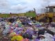 800 ton sampah, pasca haulan Guru Sekumpul, mulai dibersihkan Dinas LH di bantu petugas relawan kebersihan
