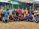 Cegah Virus Corona, Kapolsek Berangas, bersama masyarakat dan anggota Koramil 1005-07 Alalak, melakukan bersih – bersih tempat Ibadah.