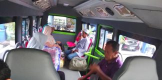 Meski gratis dan dilengkapi AC, bus trans Banjarmasin, kurang diminati calon penumpang