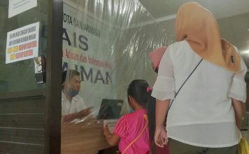 Warga tagih janji pemerintah kota Banjarmasin, soal bantuan sembako selama diberlakukannya PSBB