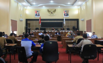 Dewan Balangan gelar rapat bersama.dengan Gugus Tugas soal dampak Covid – 19