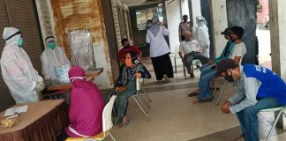 Melacak Corona di pasar, melalui rapid test terhadap pedagang di sejumlah pasar tradisional