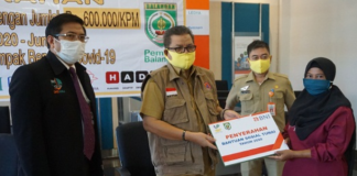 Sebanyak 297 warga tak mampu terdampak Corona, terima Bantuan Sosial Tunai
