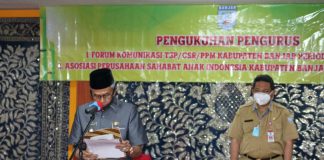 Peduli sesama, sejumlah perusahaan di Kabupaten Banjar bentuk FKTSP-CSR dan APSAI