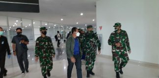 Tim Wasev Mabesad tiba di Banjarmasin dan tinjau lokasi TMMD Tabunganen