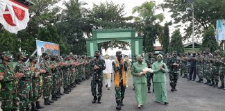 Letkol Arm Ari Priyudono, jabat komandan Kodim 1005 Marabahan yang baru, menggantikan Letkol Kav Sugianto
