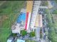 Anggota TNI Rindam bertugas menurunkan Bendera Merah Putih HUT ke-75 RI di Gedung Aston Hotel Banua