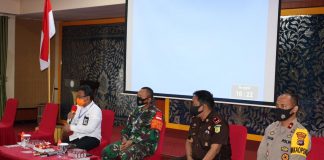 Ditengah pandemi, Satgas penanganan Covid -19 Banjar, bahas mekanisme deklarasi pasang calon kepala daerah