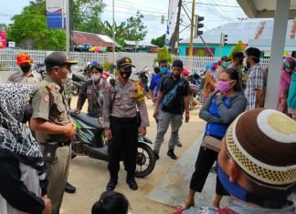 Polres Pulang Pisau gelar apel Ops Yustisi Covid-19