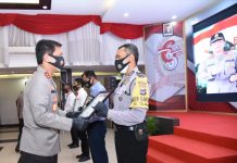 44 Polisi berprestasi dapat penghargaan Kapolda Kalsel