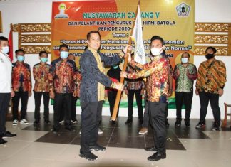 Slemet Riyadi pimpin HIPMI Batola, diharapkan berdayakan produk pertanian