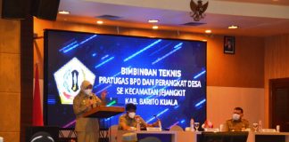 Bimtek Pratugas, Bupati Batola ingatkan tiga fungsi utama BPD