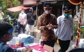 TPS di Desa Kolam Kanan, terapkan penerapan protokol kesehatan ketat