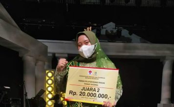 Dari kulit lumpia, membawa Dhea Maulida sebagai juara 2 ajang pemilihan pemuda pelopor tingkat nasional